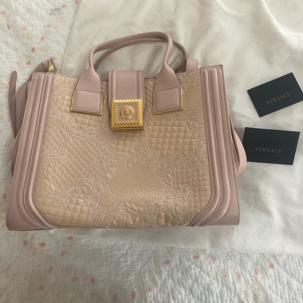 Versace pink bag- SOLD-